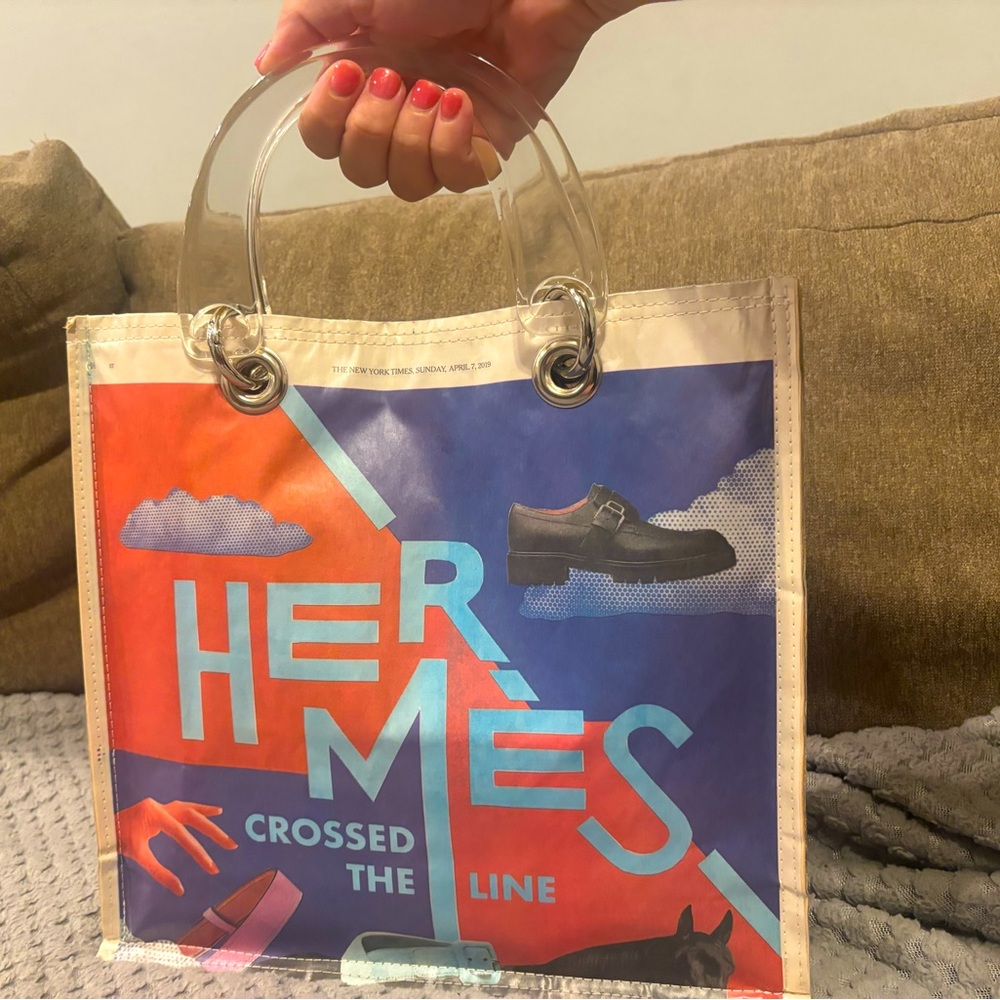 Couture Planet Stella New York Times Handmade News Hermes ad bag!